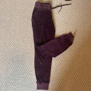 Velour lulu joggers